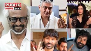 ತಮಿಳುನಾಡು ಚುನಾವಣೆಗೆ ಸಿನಿತಾರೆಯರ ಬೆಂಬಲ – ಮತದಾನದತ್ತ ಜನರ ಹರಿವು ಹೆಚ್ಚಳ