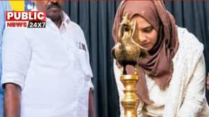 ಕಾರ್ಯಕ್ರಮದಲ್ಲಿ ದೀಪ ಬೆಳಗಿಸಿದ ಮುಸ್ಲಿಂ ಶಾಸಕಿ: ವಿವಾದ ಭುಗಿಲೆದ್ದಿದೆ